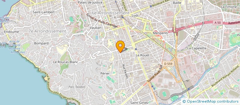 localisation de l'entreprise UNI SANTE à MARSEILLE