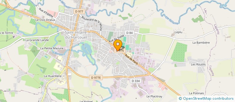 localisation de l'entreprise UNI SERVICE DISTRIBUTION à SAINT-HILAIRE-DU-HARCOUET
