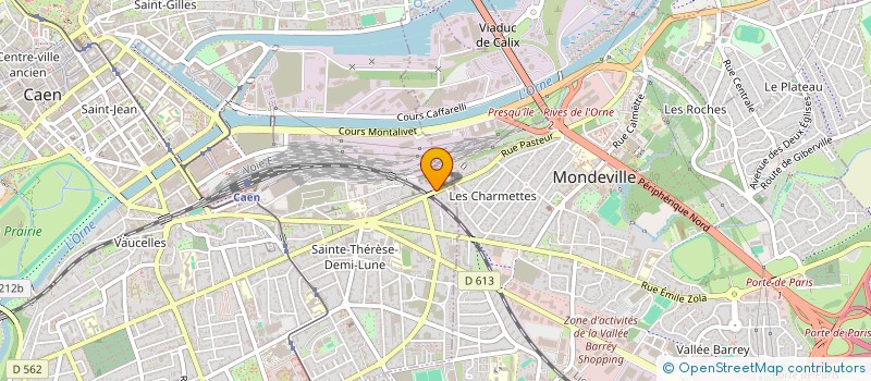 localisation de l'entreprise UNI SOL à CAEN