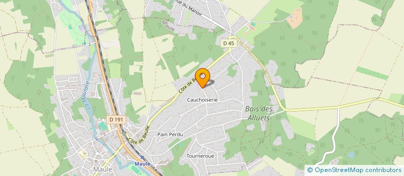 localisation de l'entreprise UNI-SON à MAULE