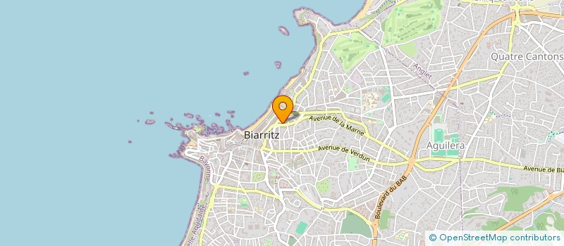 localisation de l'entreprise UNI'TEAM à BIARRITZ