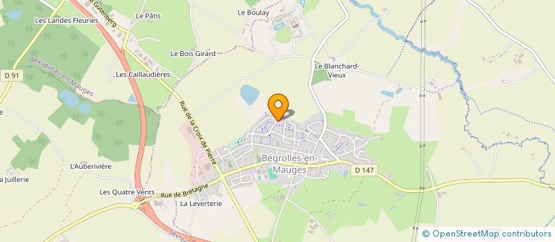 localisation de l'entreprise UNI V IMMO  BEGROLLES-EN-MAUGES