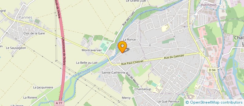 localisation de l'entreprise UNI-VERT-BIENETRE à PANNES