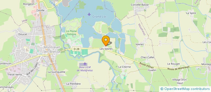localisation de l'entreprise UNI9 à MALAFRETAZ