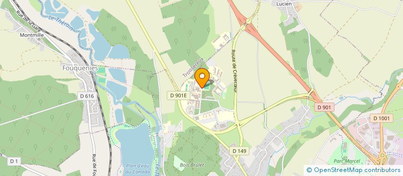 localisation de l'entreprise UNIABORD  BEAUVAIS