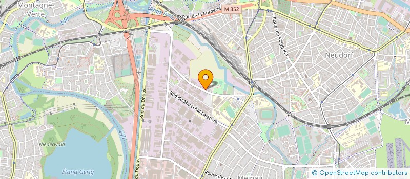 localisation de l'entreprise UNIACCESS à STRASBOURG