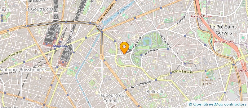 localisation de l'entreprise UNIAGRO à PARIS