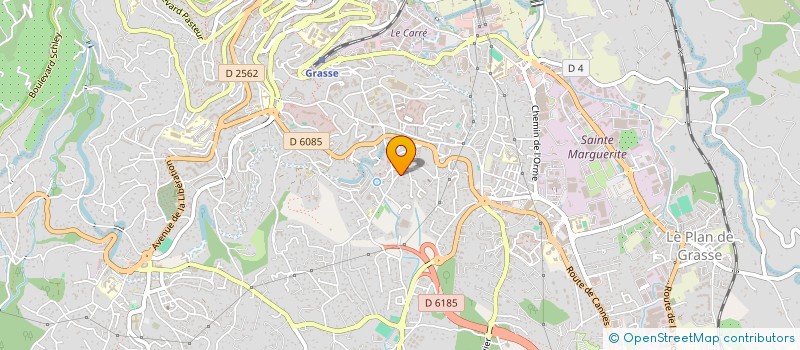 localisation de l'entreprise UNIBATS à GRASSE