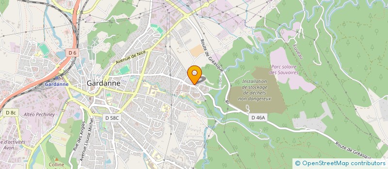 localisation de l'entreprise UNIBEYL à GARDANNE