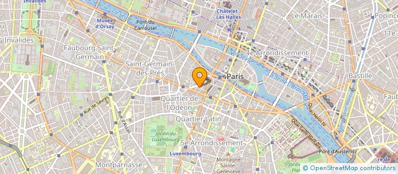 localisation de l'entreprise UNIBOOK à PARIS