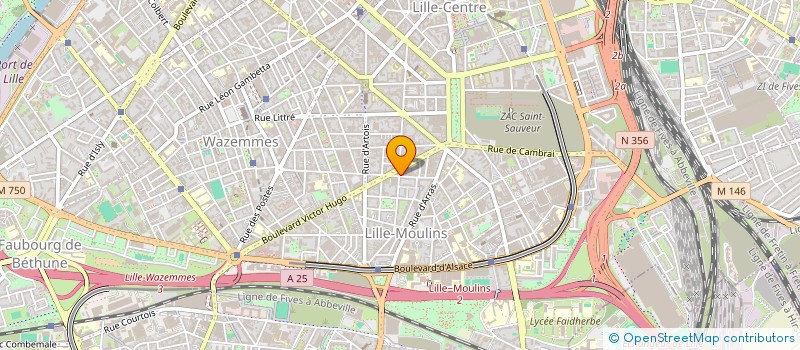 localisation de l'entreprise UNIC à LILLE
