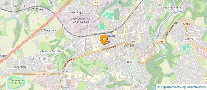 localisation de l'entreprise UNIC  DINAN