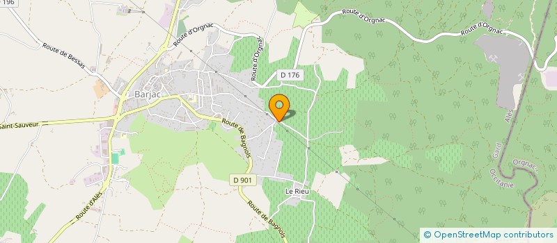 localisation de l'entreprise UNIC  BARJAC