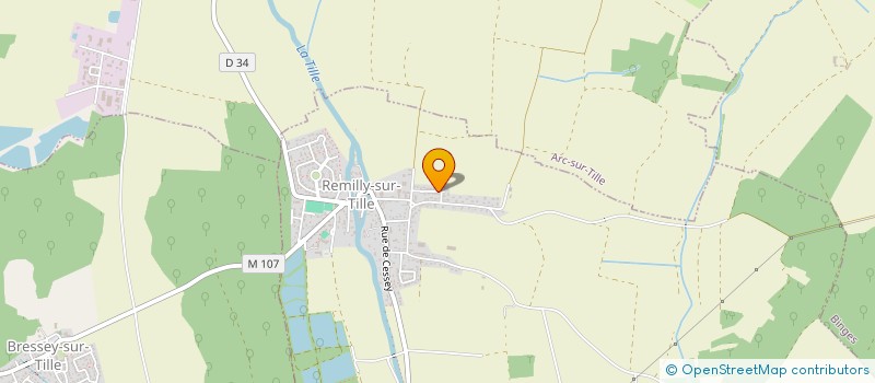 localisation de l'entreprise UNIC FRANCE  REMILLY-SUR-TILLE