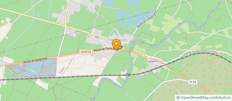 localisation de l'entreprise UNIC-SOLS  VILLEDAIGNE