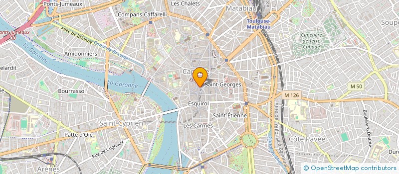 localisation de l'entreprise UNICA CONSEIL  TOULOUSE