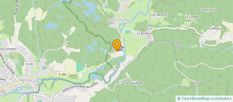 localisation de l'entreprise UNICAC 53  BELONCHAMP