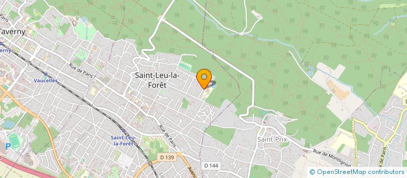 localisation de l'entreprise UNICARTES à SAINT-LEU-LA-FORET