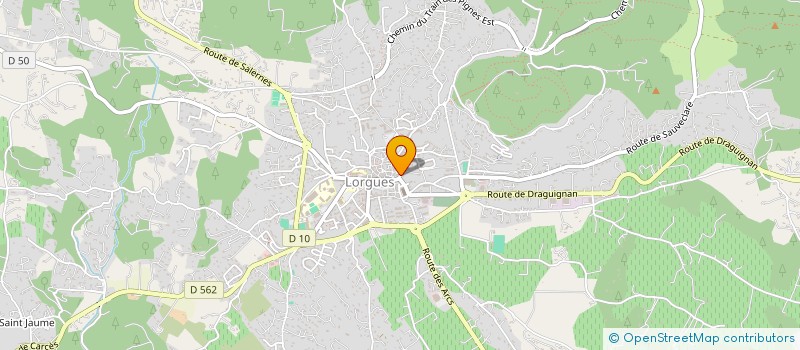 localisation de l'entreprise UNICOM à LORGUES
