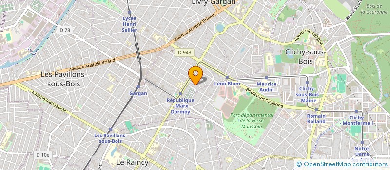 localisation de l'entreprise UNICORN TRAVELS à LIVRY-GARGAN