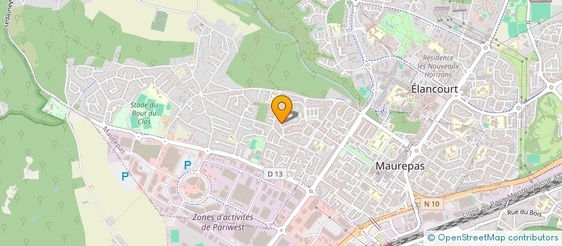 localisation de l'entreprise UNICORNE  MAUREPAS