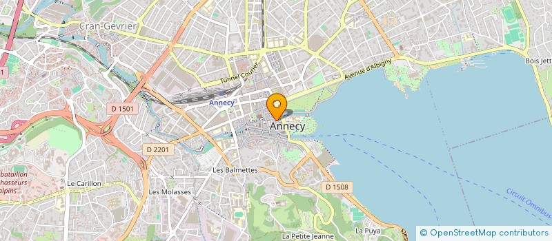 localisation de l'entreprise UNICORNELI à ANNECY