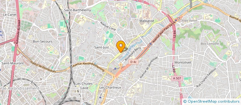 localisation de l'entreprise UNICUM FRANCE à MARSEILLE