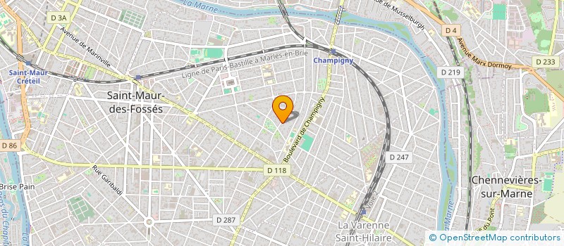 localisation de l'entreprise UNICUM - MANAGEMENT  PUBLISHING & CONSULTING à SAINT-MAUR-DES-FOSSES