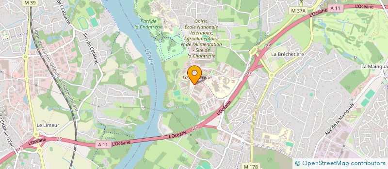 localisation de l'entreprise UNICY à NANTES