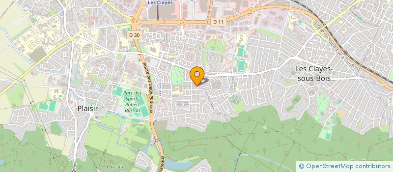 localisation de l'entreprise UNICYPHER à PLAISIR