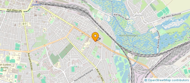 localisation de l'entreprise UNIDEO  AMIENS