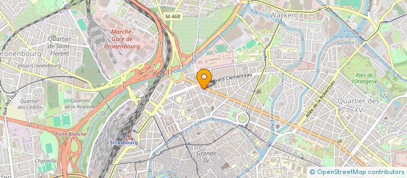 localisation de l'entreprise UNIDIAGNOSTIC à STRASBOURG