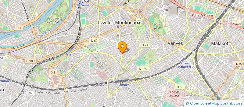localisation de l'entreprise UNIDOS E.C à ISSY-LES-MOULINEAUX