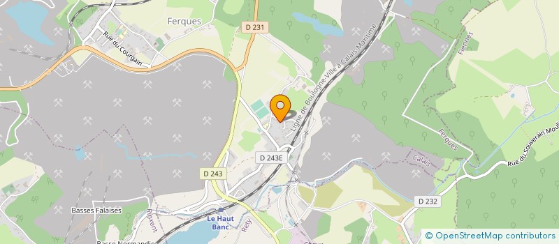 localisation de l'entreprise UNIFAST DAUDE FRANCE à FERQUES