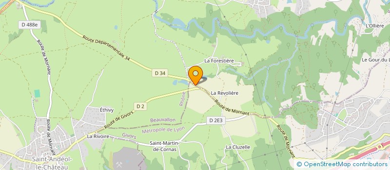 localisation de l'entreprise UNIFERME  BEAUVALLON