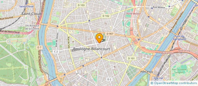 localisation de l'entreprise UNIFI COMMUNICATIONS à BOULOGNE-BILLANCOURT