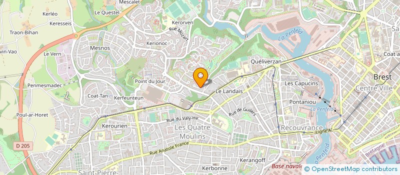 localisation de l'entreprise UNIFIED THEORIES à BREST