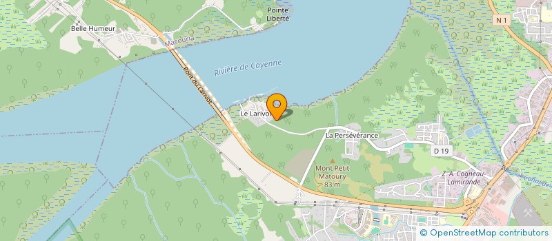 localisation de l'entreprise UNIFIPECHE SA à MATOURY