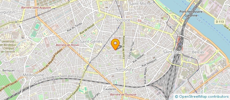 localisation de l'entreprise UNIFOOT 33  BORDEAUX