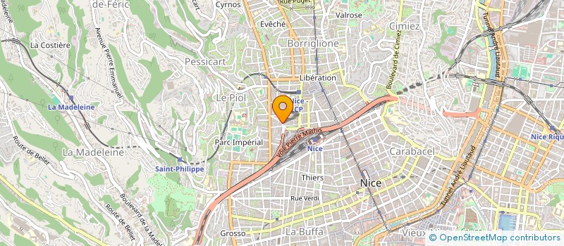 localisation de l'entreprise UNIFORCE  NICE