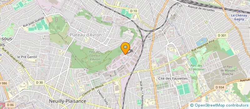 localisation de l'entreprise UNIFORMATIC à NEUILLY-SUR-MARNE