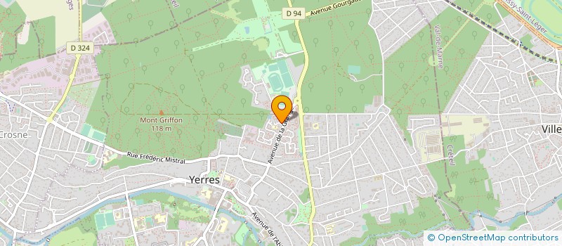 localisation de l'entreprise UNIFORME à YERRES