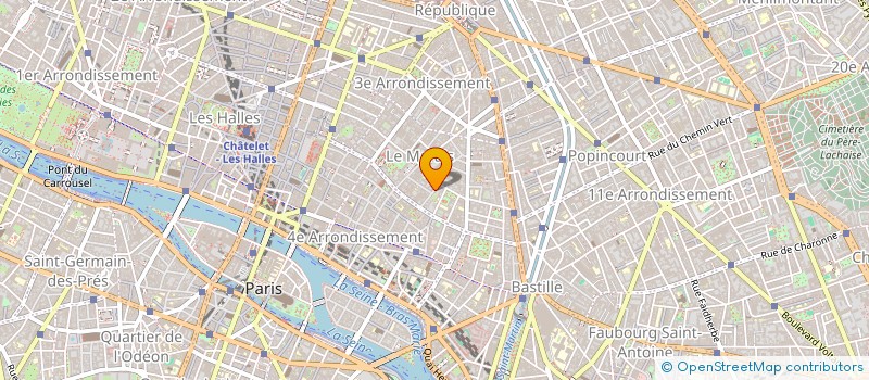 localisation de l'entreprise UNIFORMS  PARIS