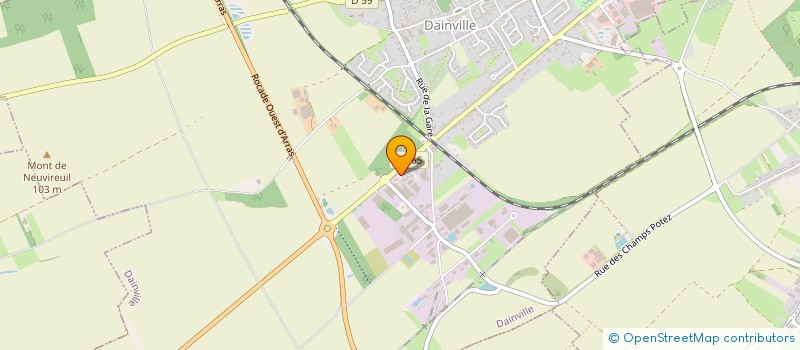 localisation de l'entreprise UNIGO  DAINVILLE