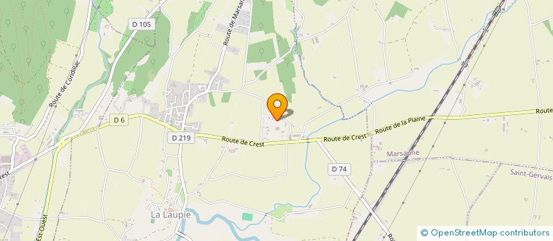 localisation de l'entreprise UNIGREEN  ROMENAY