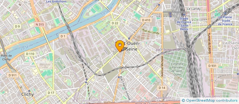 localisation de l'entreprise UNIK CAR à SAINT-OUEN-SUR-SEINE
