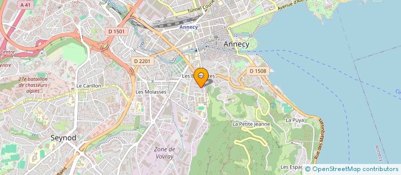 localisation de l'entreprise UNIK-IN  ANNECY