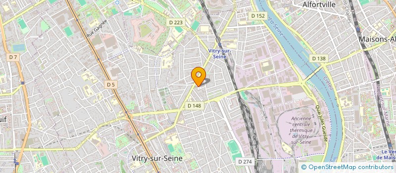 localisation de l'entreprise UNIK MUZIK à VITRY-SUR-SEINE