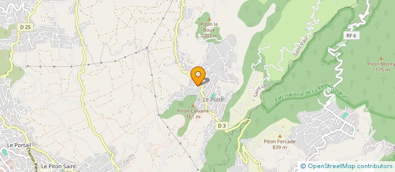 localisation de l'entreprise UNIK PIZZO  SAINT-LEU