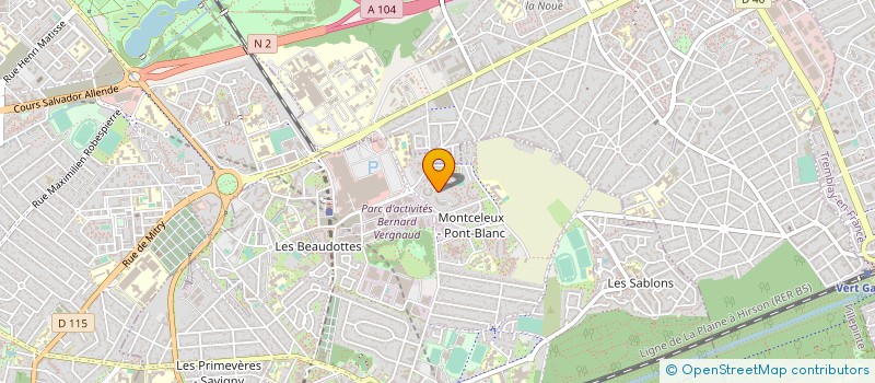 localisation de l'entreprise UNIK SERVICES CAR à SEVRAN